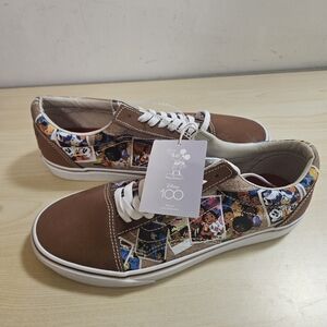 Vans x Disney 100th Scrapbook Old Skool Skate Sneakers Shoes VN0005UFBMB Men 8.5